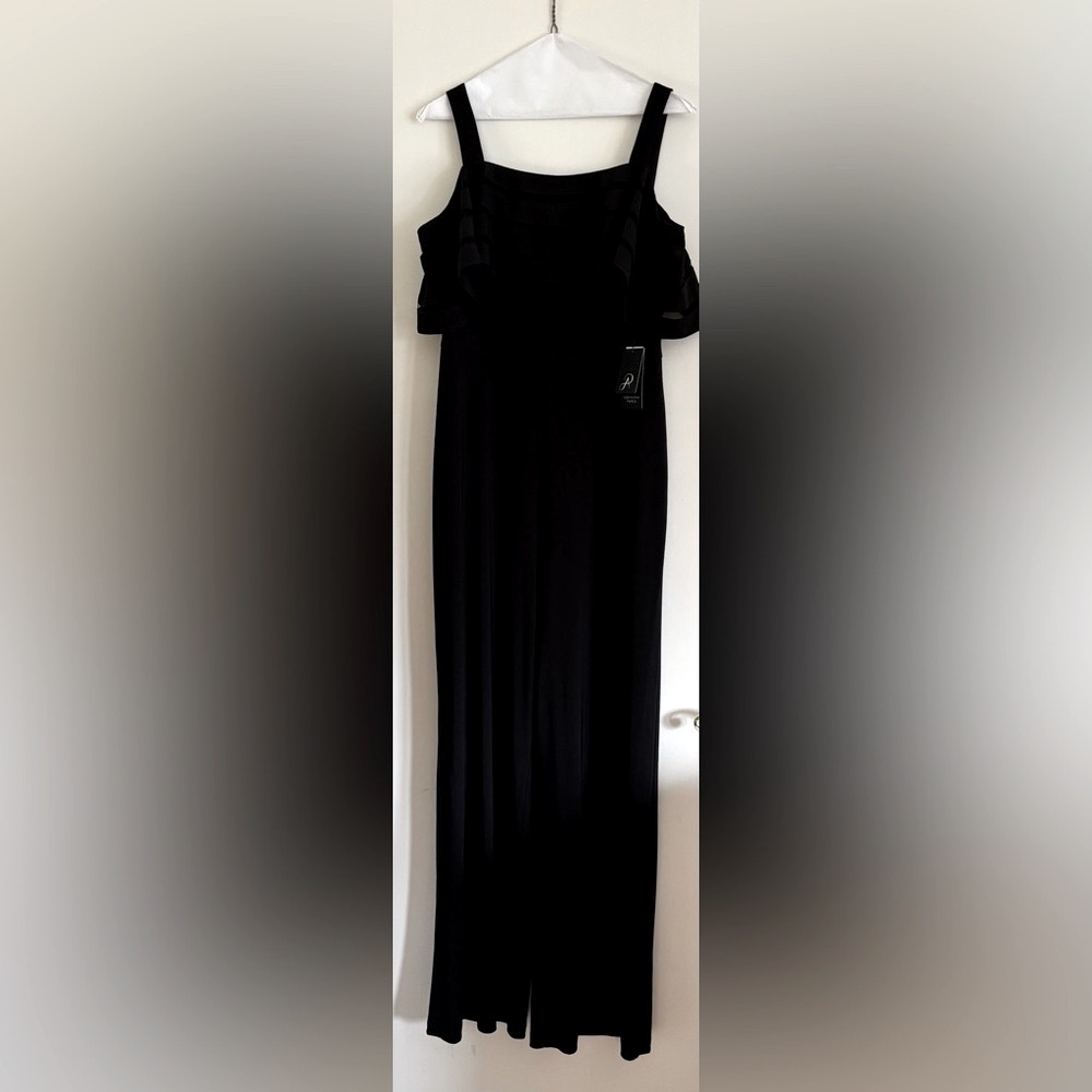 🥂Jumpsuit off-shoulder black - Picture 4 of 13